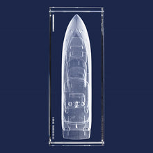 Load image into Gallery viewer, 100 Yacht Crystal Paper Weight